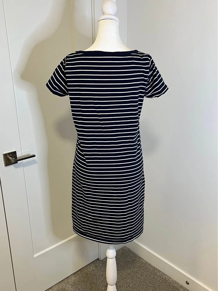 JOE FRESH Striped T-Shirt Dress - Size M - photo 4