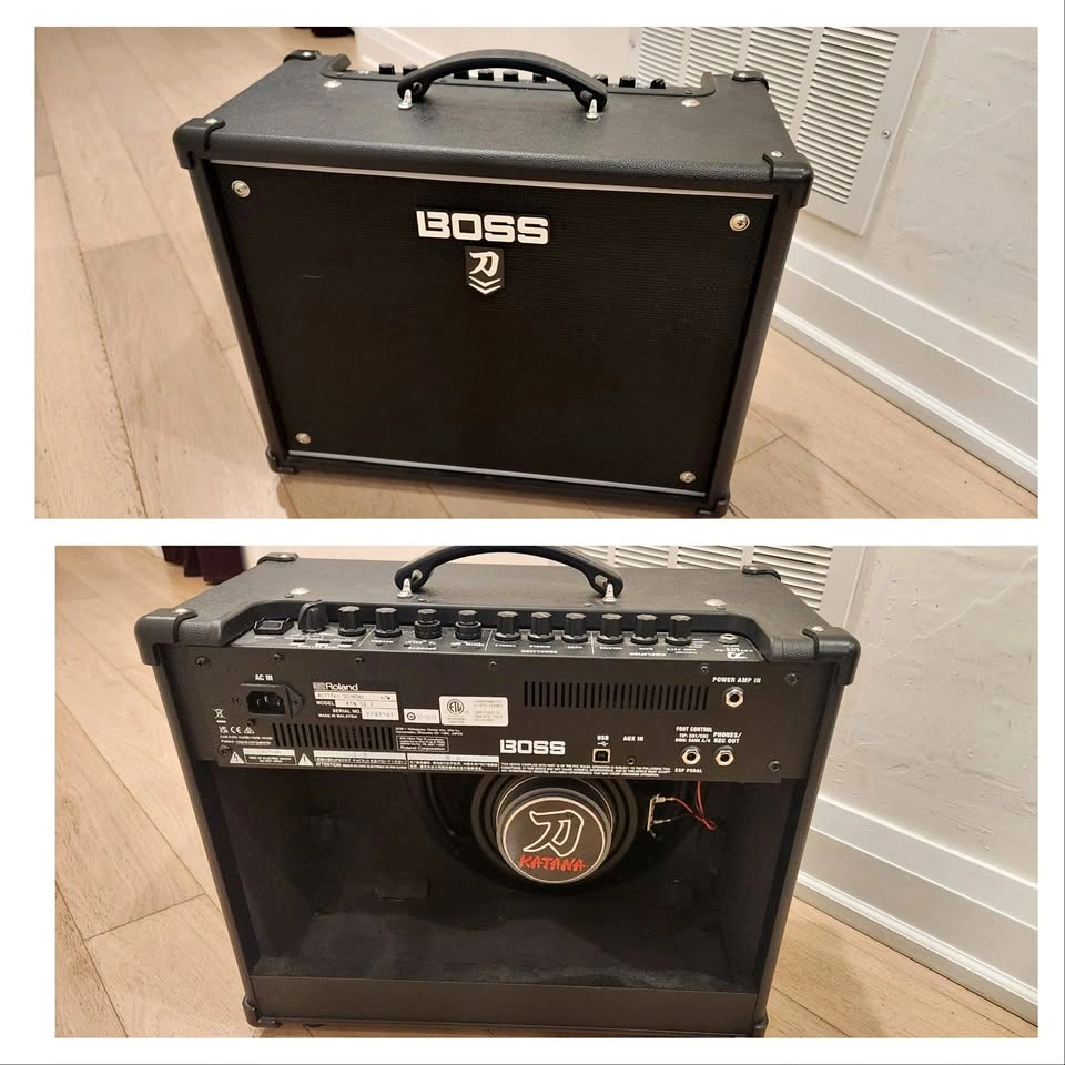 $350 BOSS Katana-50 MkII Combo Guitar Amplifier