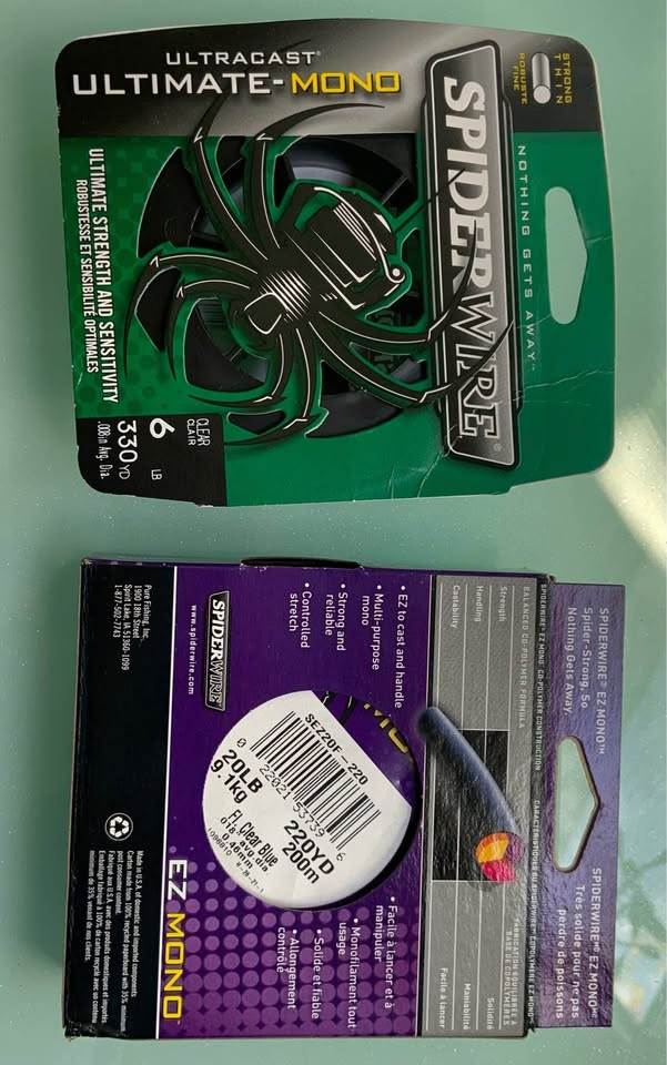 6lb, 20lb Fishing lines each - photo 2