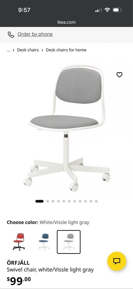IKEA ÖRFJÄLL swivel chair - photo 3