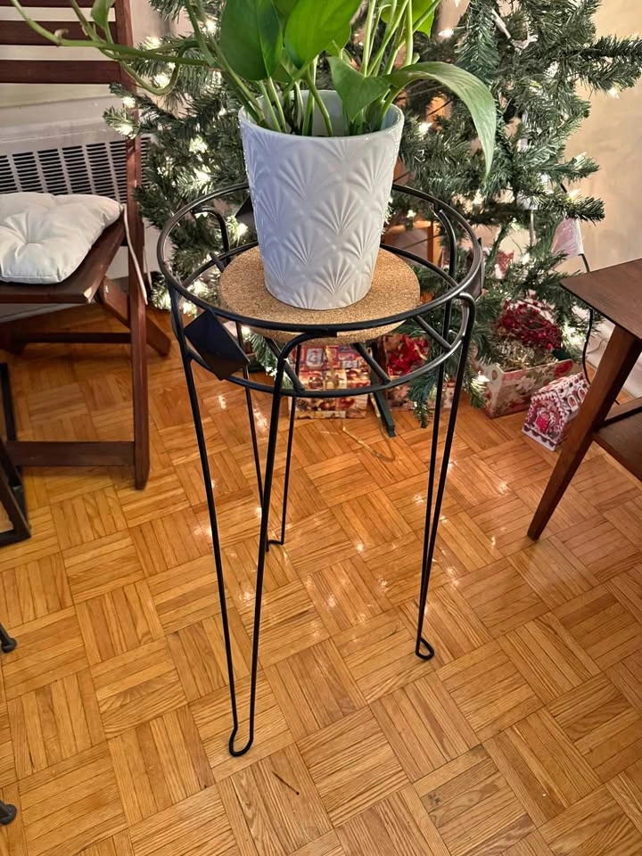 Black Metal Plant Stand