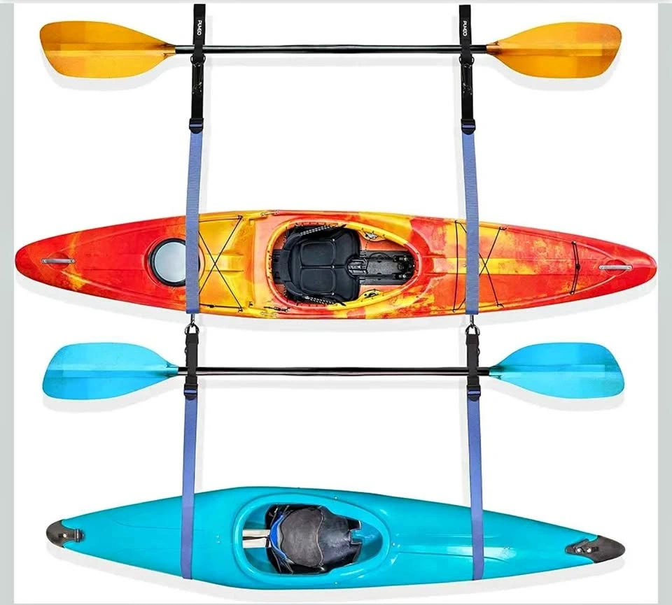 PUMEO Double Kayak Storage Strap System