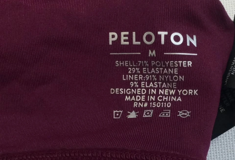 Peloton Sports Workout Bra M Plum, New - photo 4