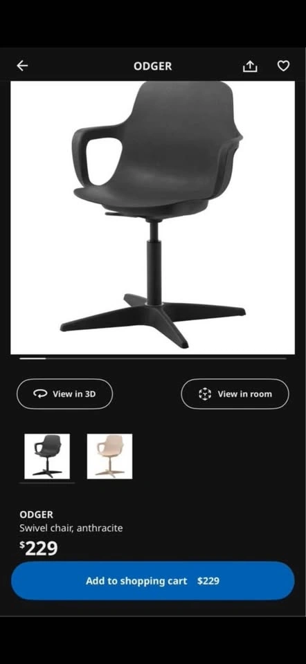 Black Rattan Desk - photo 4