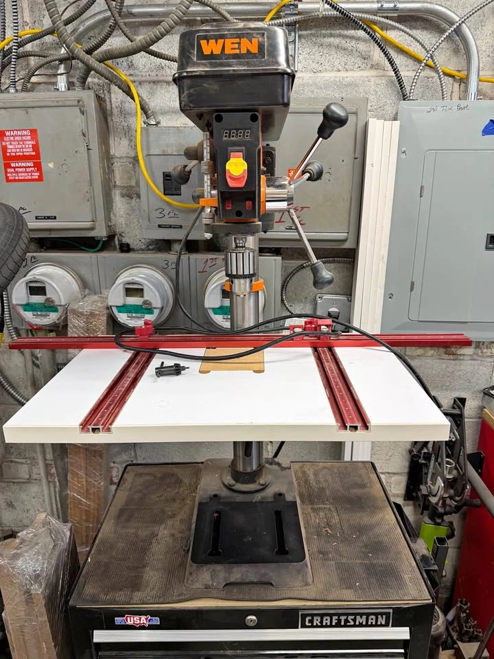 WEN 12” Drill Press w/ Woodpeckers Table
