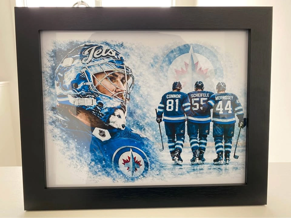 Winnipeg Jets Framed Art - Perfect for True Fans!