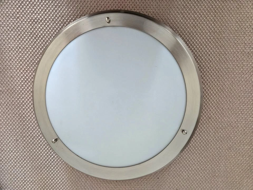Brushed Nickel Ceiling Light 14"