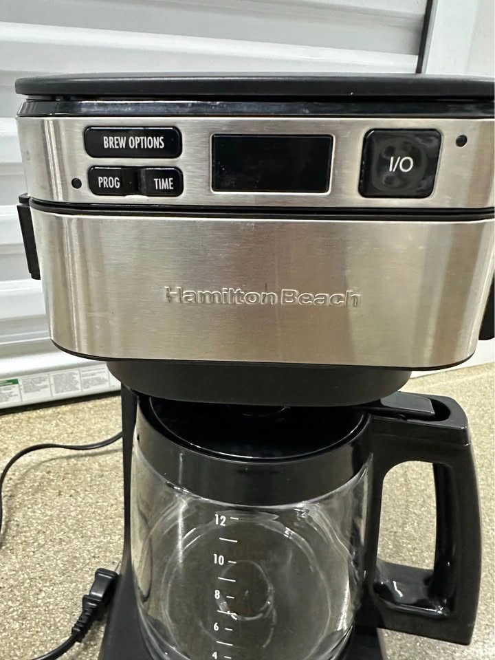 Hamilton Beach Coffee Maker 12 Cup Programmable - photo 2