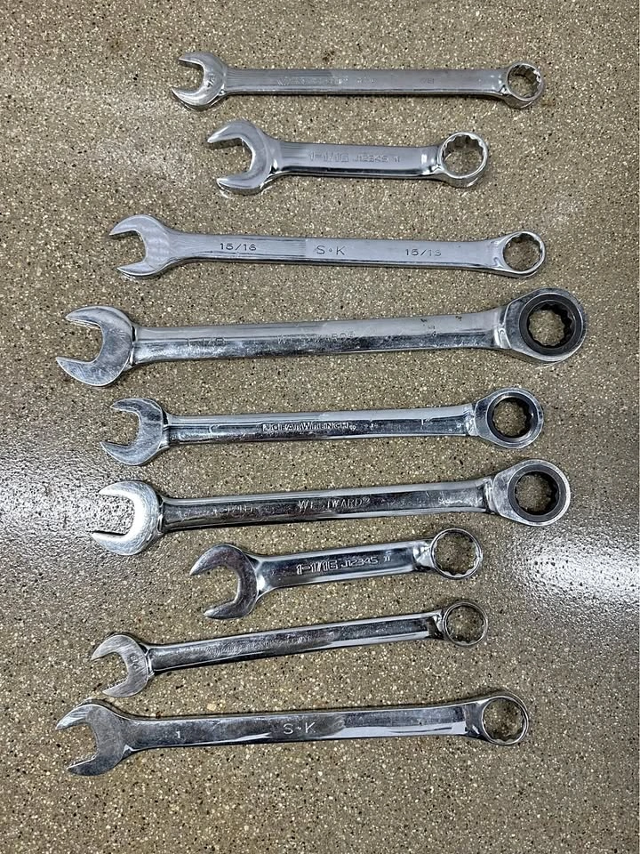 Wrench Set – Mixed Sizes
