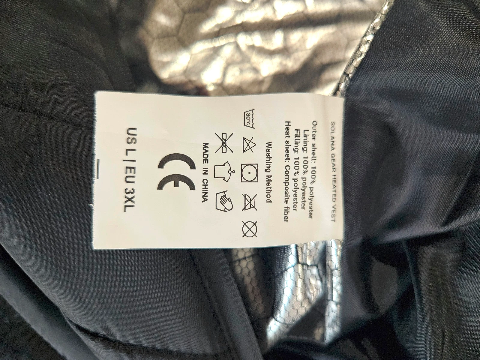 Solana Gear Heated Vest - Men's Size Large - Brand New - photo 5