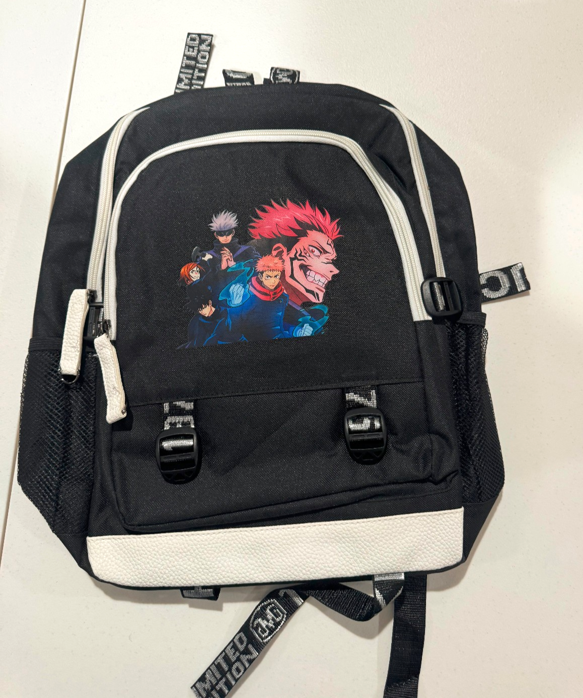 Jujutsu Kaisen Backpack Gojo Sukuna Yuji Anime Graphic Print Sch
