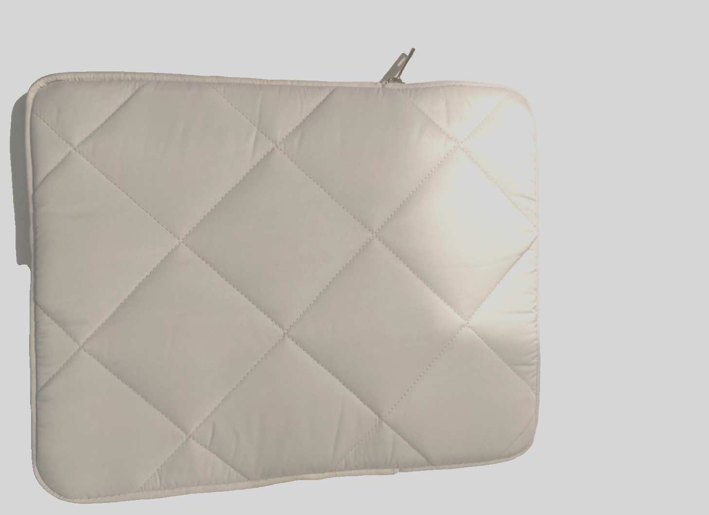 Puffy Tablet Sleeve, iPad Carrying Bag (9-10") - Ivory
