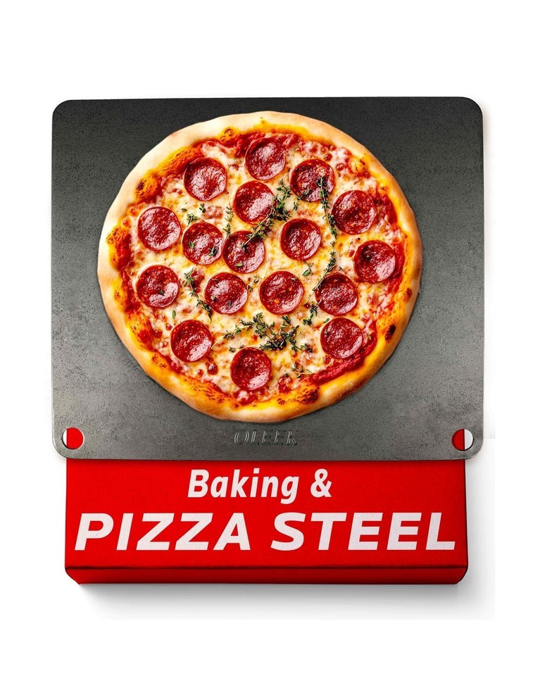 OLEEK Pizza Steel Sheet For Oven - 16”x13.3” - Open Box - photo 2