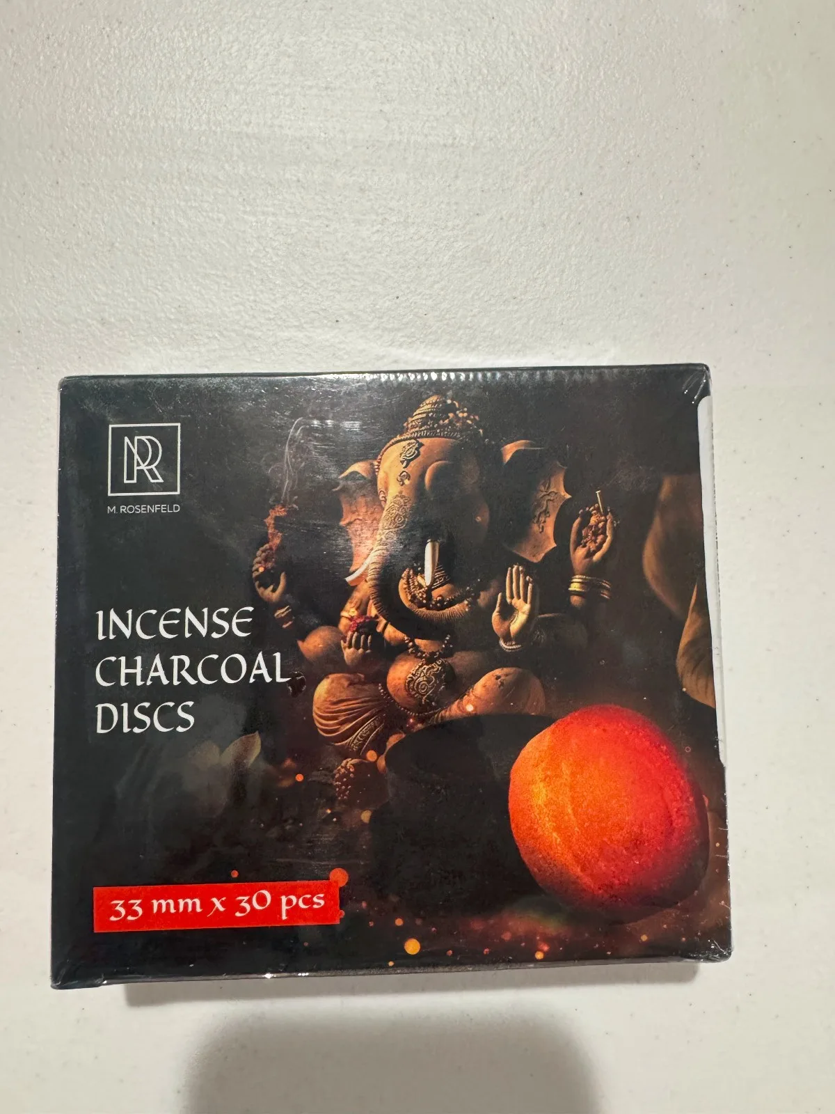 Charcoal Discs for Incense - 60 pcs Quick Light Coals - 33 mm