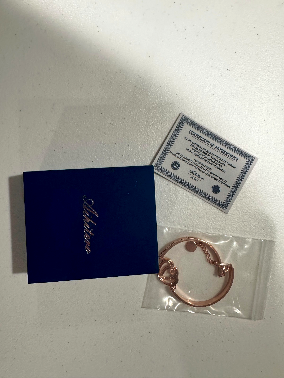 MJartoria Gold Layered Bracelet - 3 Pc, 14K Plated May Birth Flo - photo 4