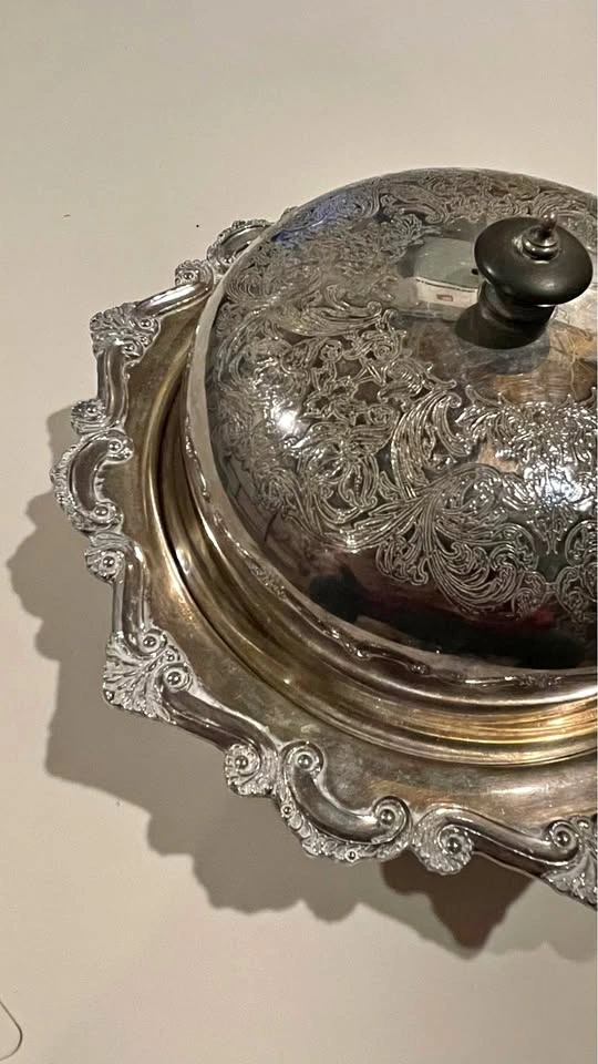 Vintage International Silver Serving Dish