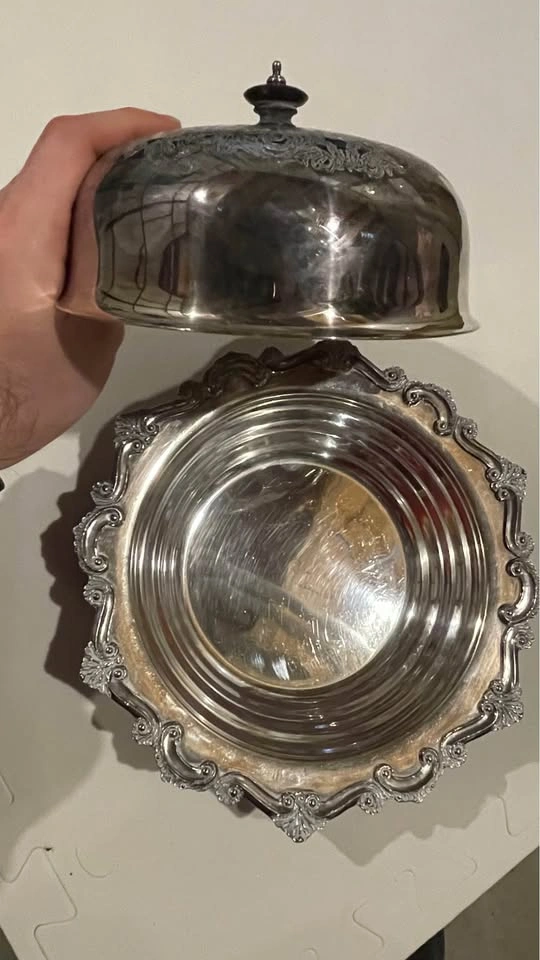 Vintage International Silver Serving Dish - photo 4