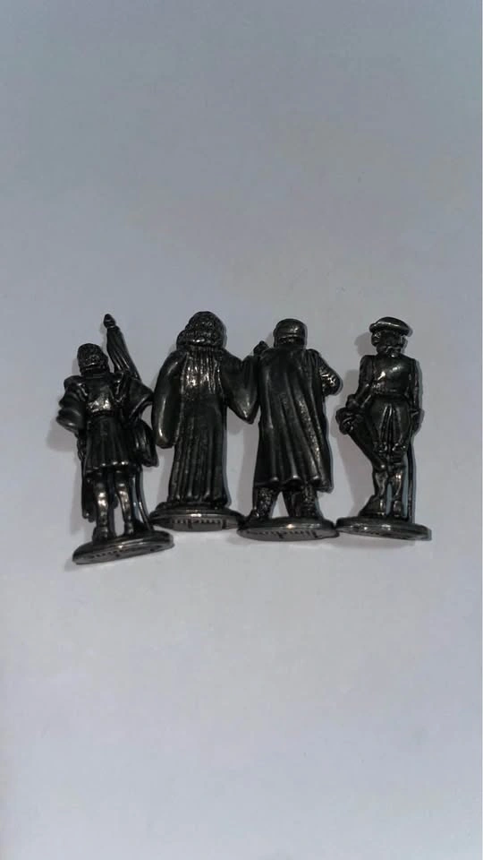 4 Collectible Pewter Figures - Knights of Malta / Timeline Game - photo 2