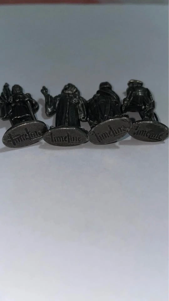 4 Collectible Pewter Figures - Knights of Malta / Timeline Game - photo 3
