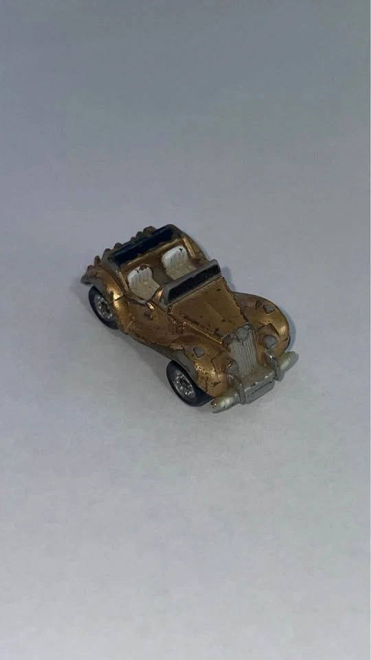 Micro Machines Diecast Car Vintage 1930s Classic Metallic Gold M - photo 2
