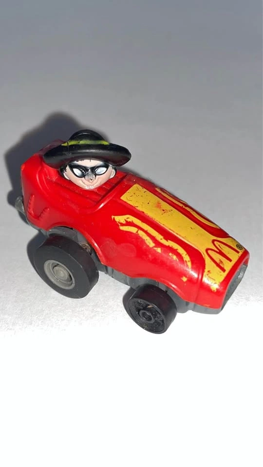 ERTL McDonald’s 1984 Hamburglar Race Car Happy Meal Toy 2"