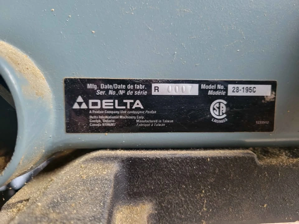 Delta 10" Bandsaw Model 29-195C - photo 4