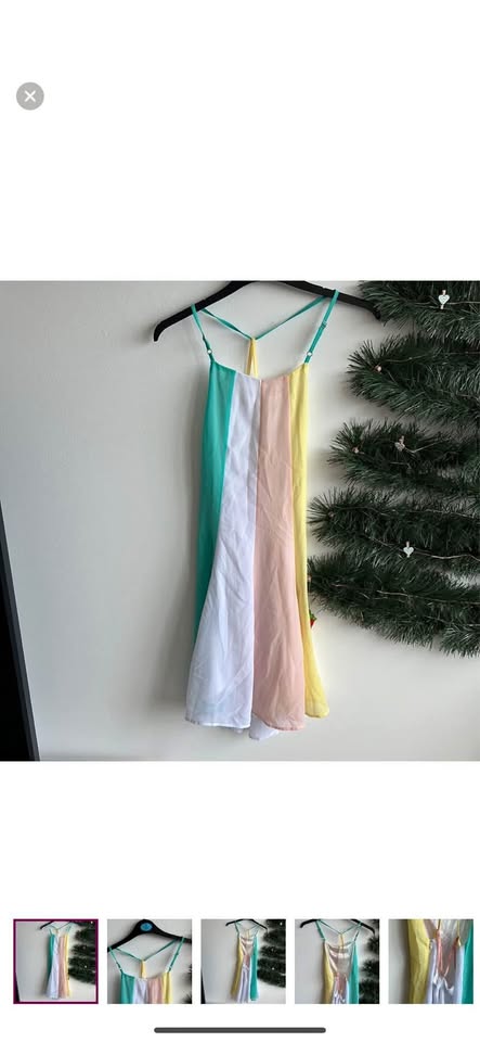 Pack of 4 summer dresses - size S