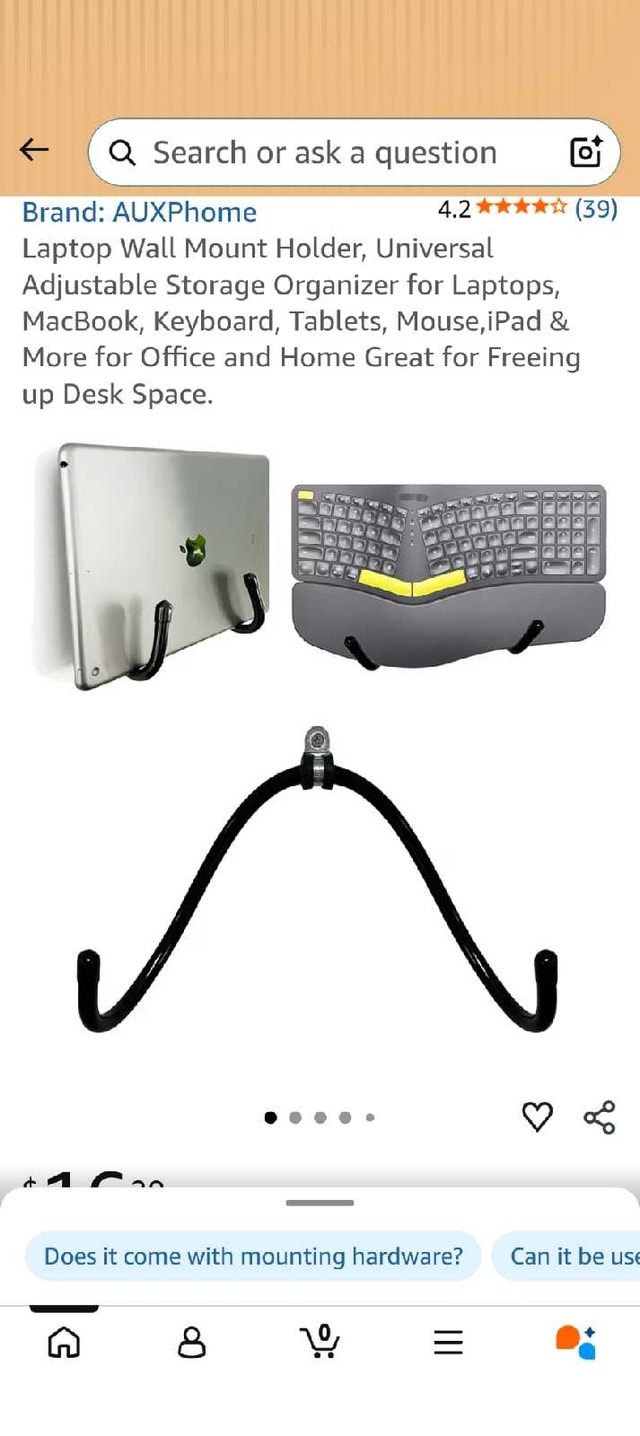 Laptop wall mount - photo 2
