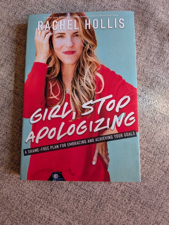 Rachel Hollis Girl Stop Apologizing Book