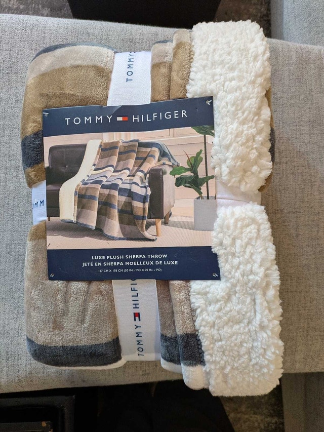 Tommy Hilfiger Sherpa Throw