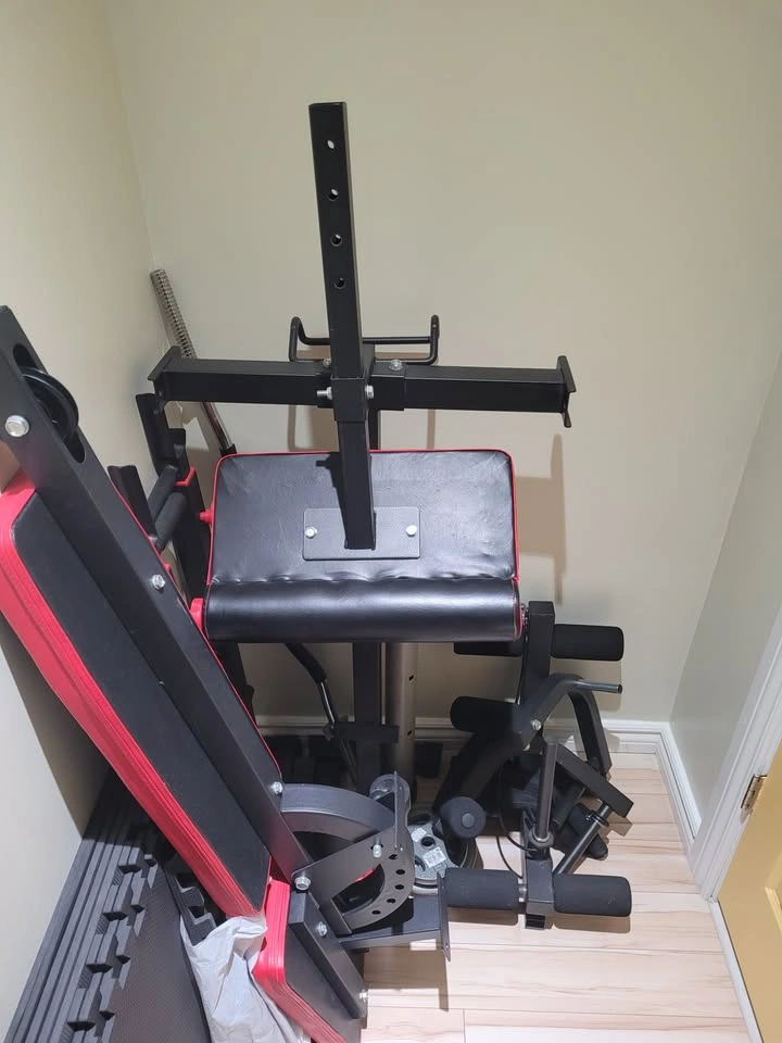 AmStaff Fitness Multi Press Bench & Weights - photo 2