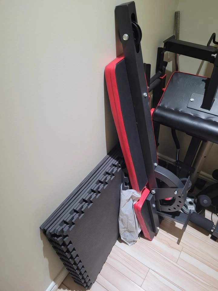 AmStaff Fitness Multi Press Bench & Weights - photo 3