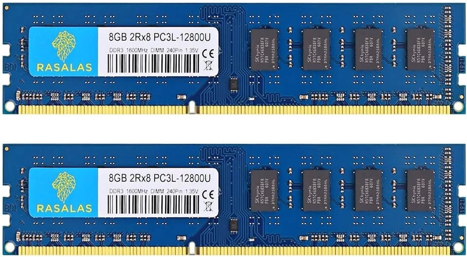 Rasalas 16GB KIT(2x8GB) DDR3L / DDR3 1600MHz