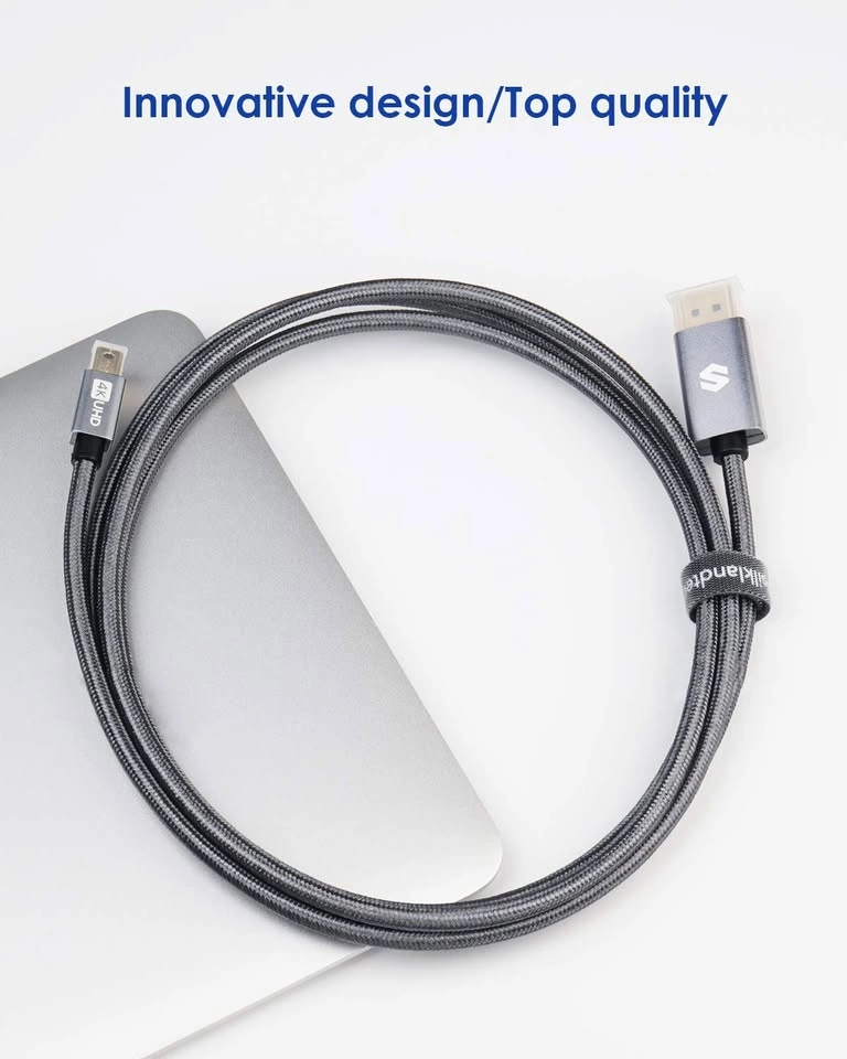 Silkland Mini DisplayPort to DisplayPort Cable, 6.6ft - photo 2