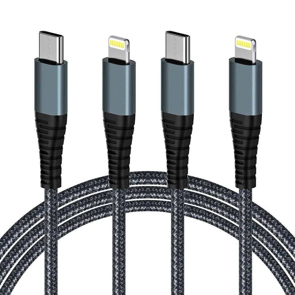 USB C to Lightning Cable 6FT 2Pack
