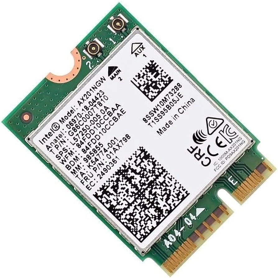WiFi 6E Wireless Card Intel AX211 NGW