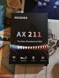 WiFi 6E Wireless Card Intel AX211 NGW - photo 3