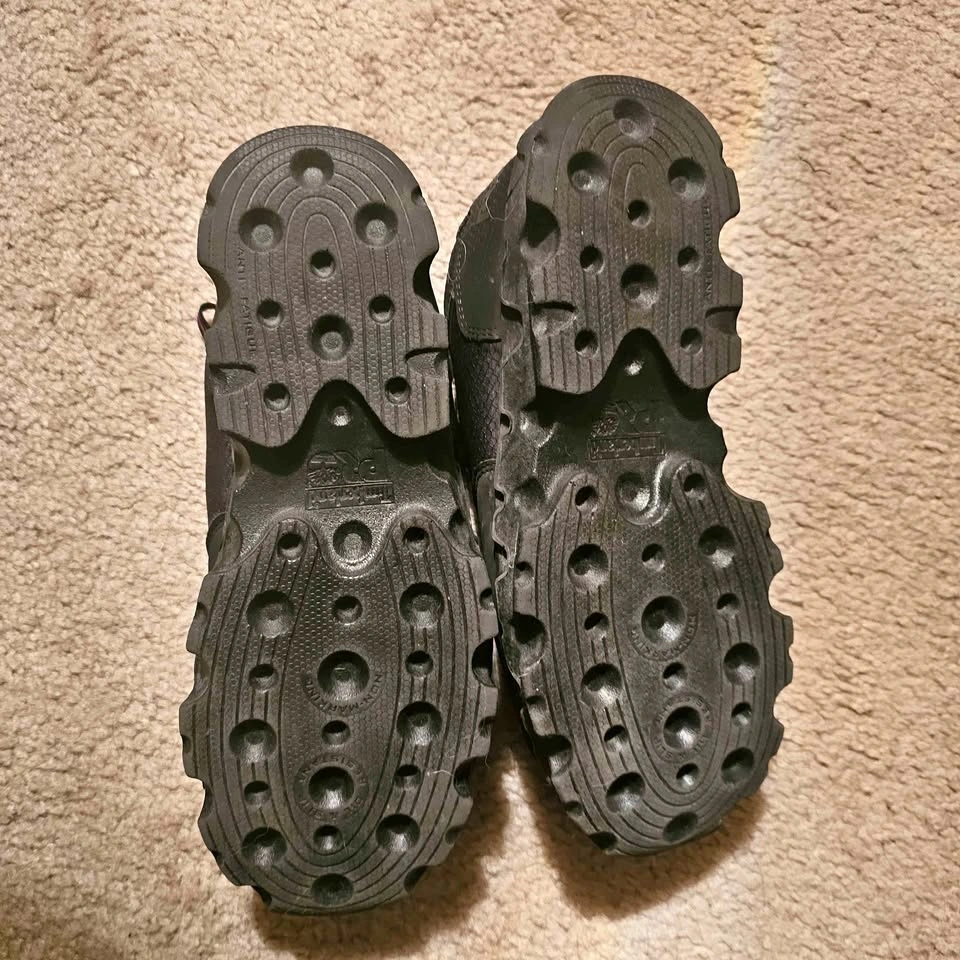Men's Timberland Steel Toe Shoes (Size 8.5W)