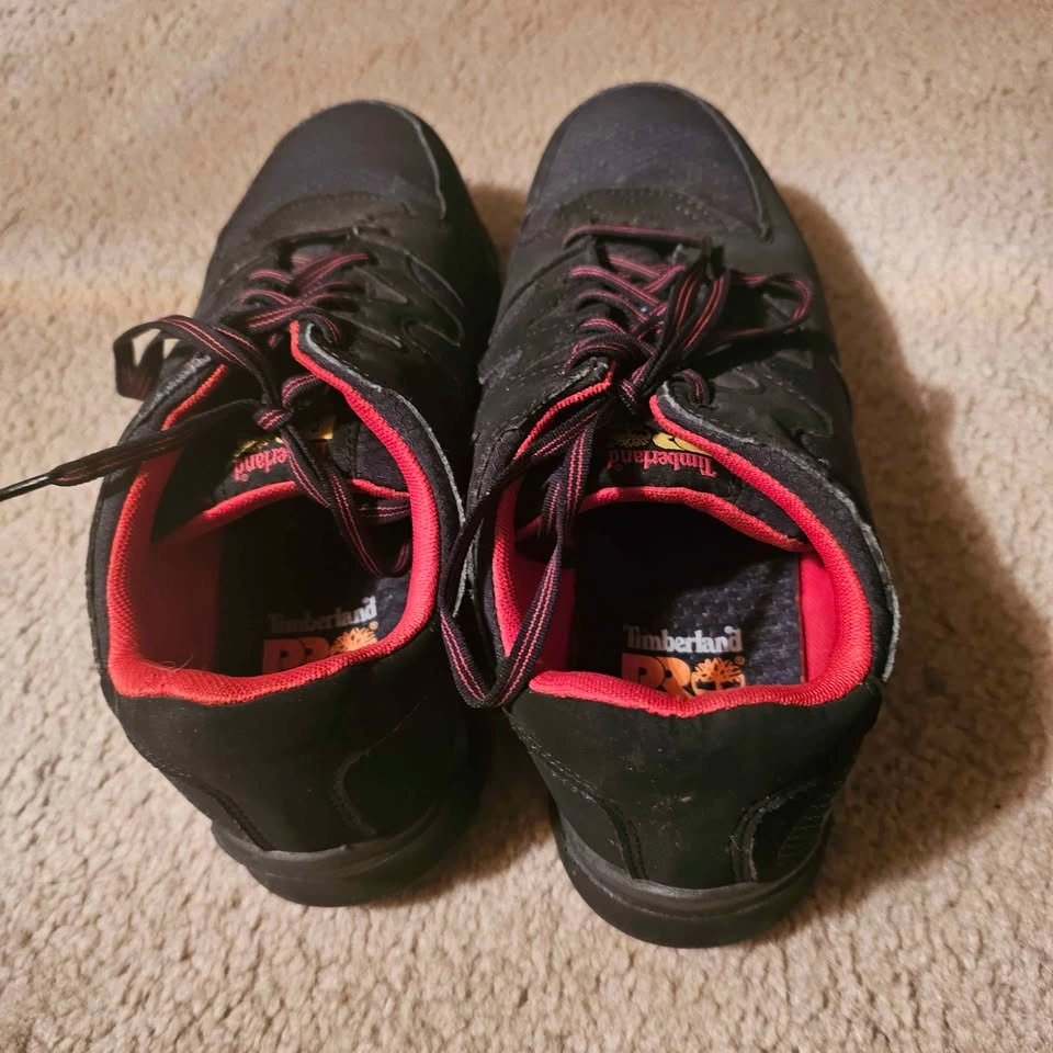 Men's Timberland Steel Toe Shoes (Size 8.5W) - photo 2