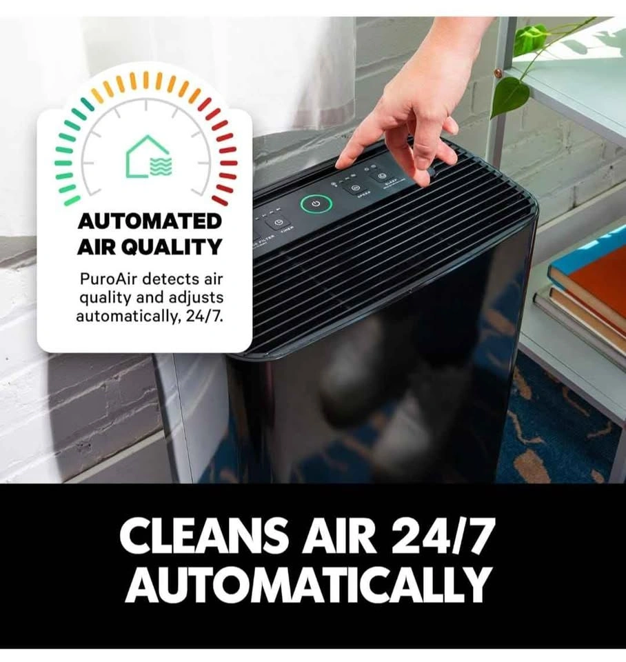 PuroAir 400 HEPA Air Purifier for Large Rooms - photo 2