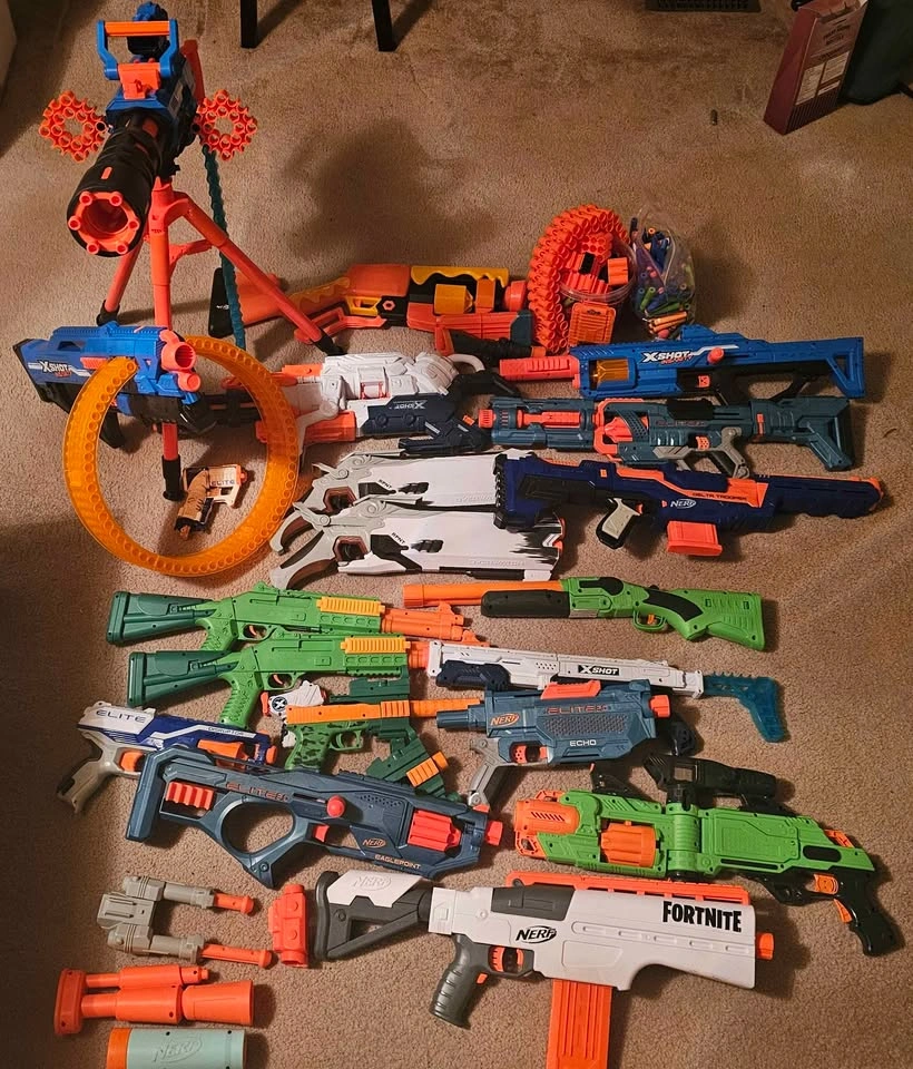 Nerf blasters and darts - photo 2