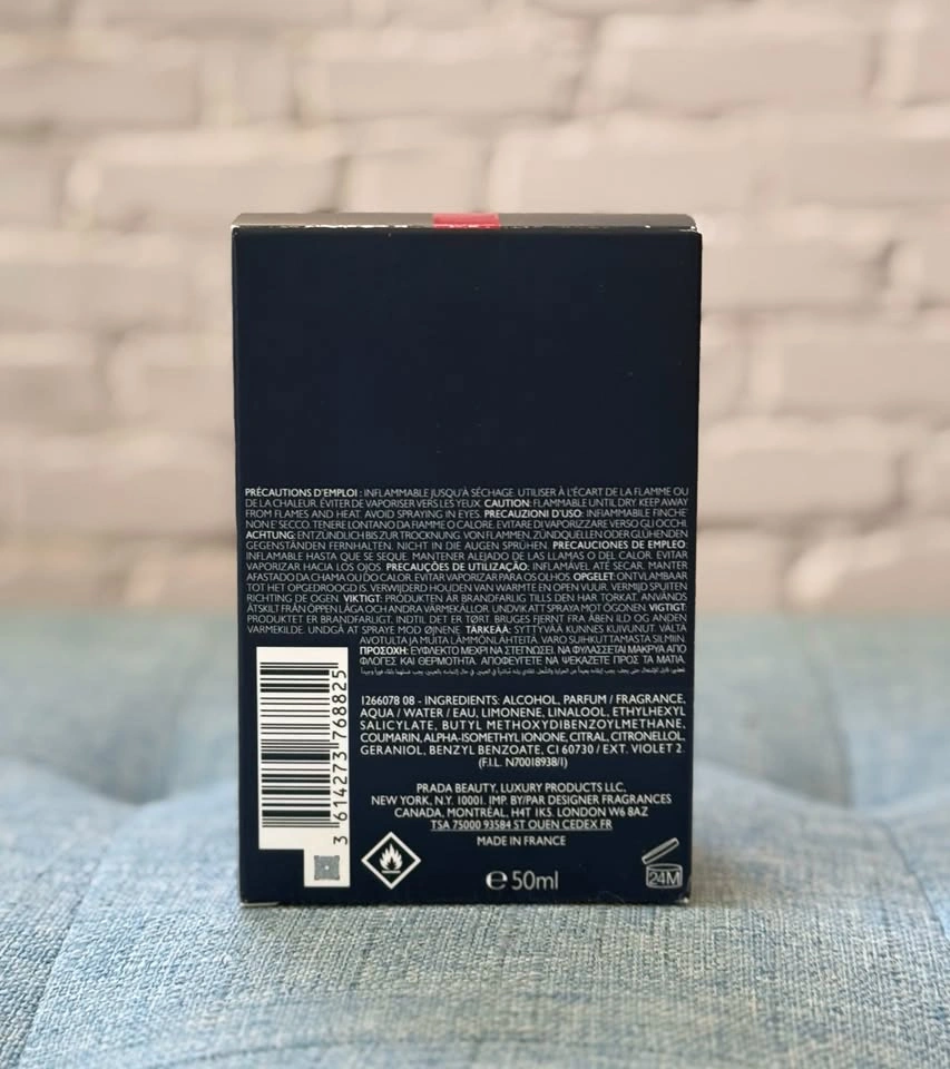 Prada Luna Rossa Ocean EDP - 99% Full | Box | Brampton Pickup - photo 4