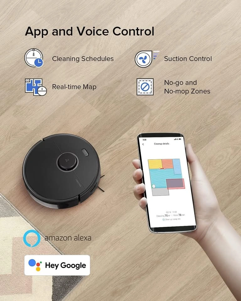 Roborock S5 MAX Robot Vacuum and Mop Cleaner - photo 5