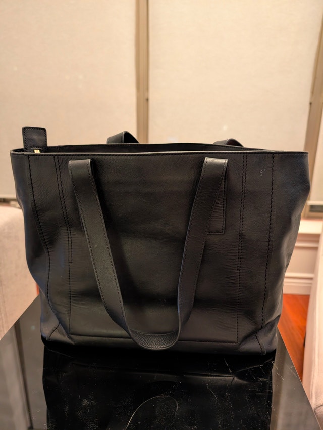 Cole Haan Black Leather Tote - photo 2