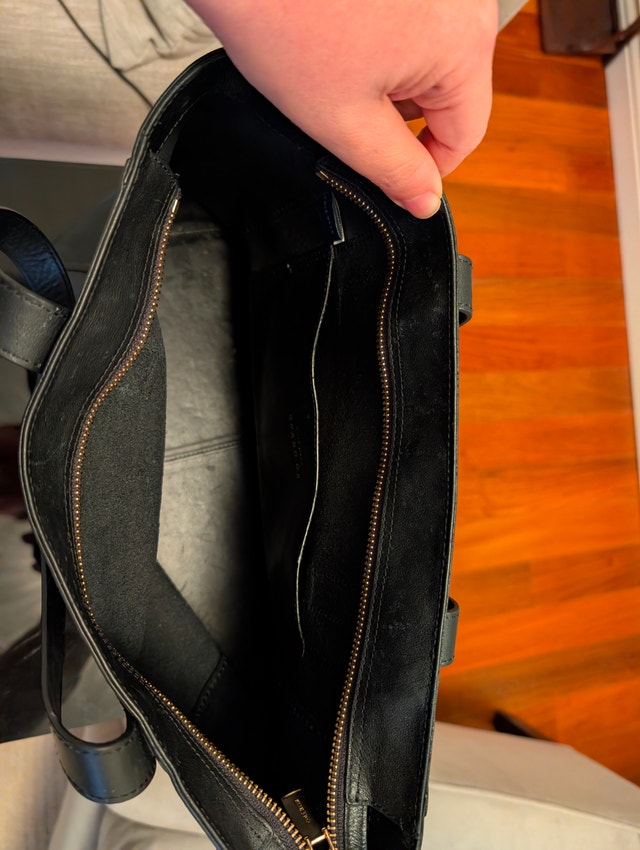 Cole Haan Black Leather Tote - photo 3