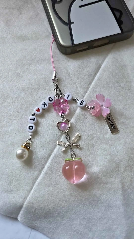 ✨ Motivational "It Is OK To Dream" Multistrand Phone Charm ✨