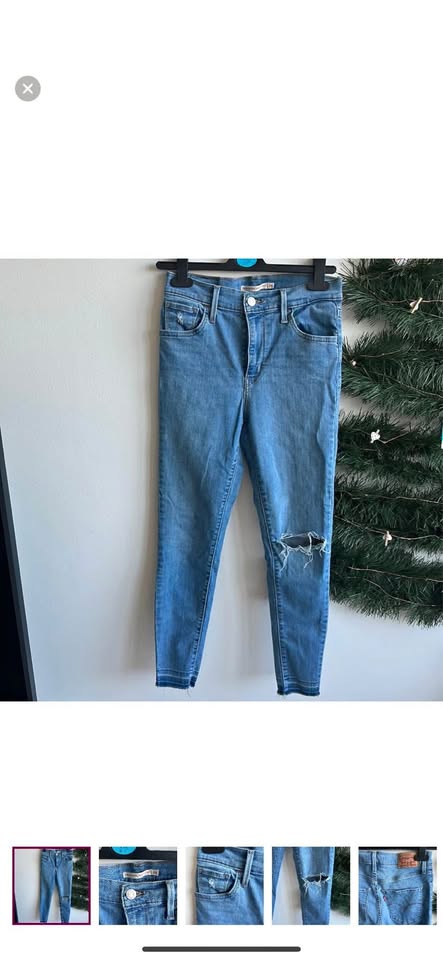Levi’s 720 High Rise Super Skinny Jeans - Size 26