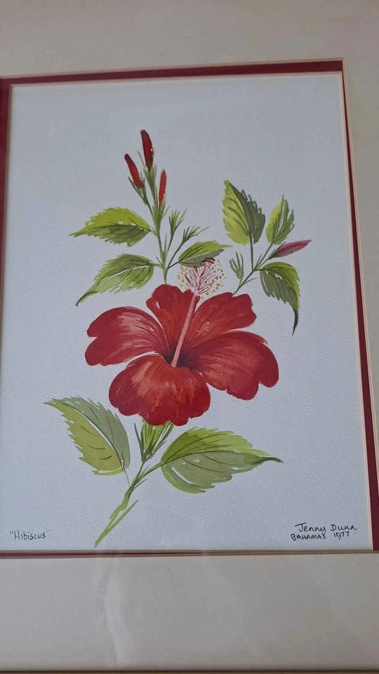 Botanical watercolor original - photo 2