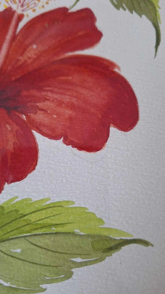 Botanical watercolor original - photo 3