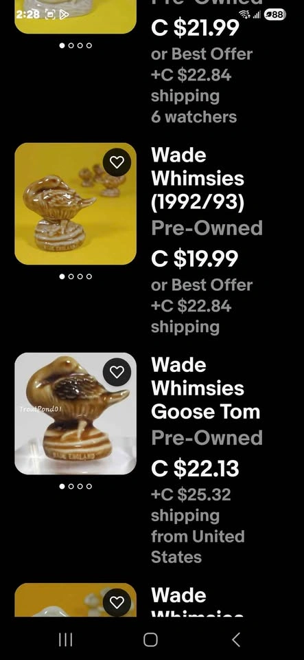 Vintage Wade Whimsies Figurines from Wade Ceramics England - photo 5